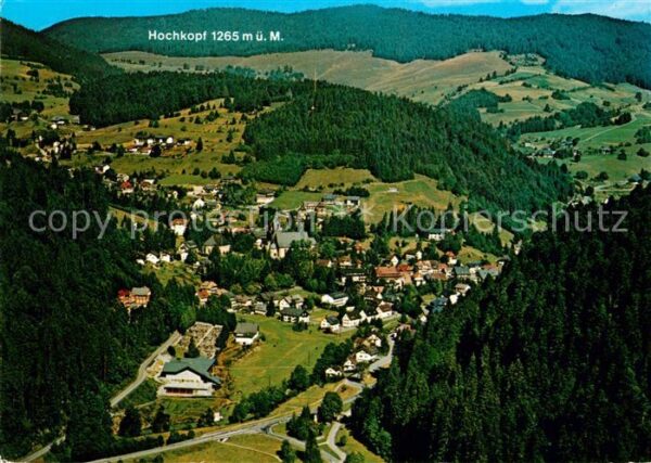 Todtmoos Fliegeraufnahme Hockkopf