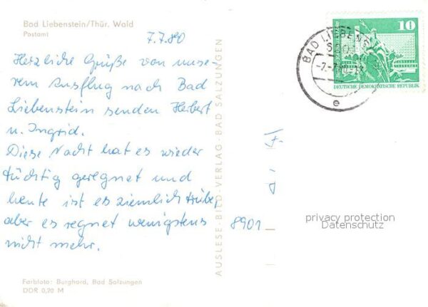 Bad Liebenstein Postamt – Bild 2
