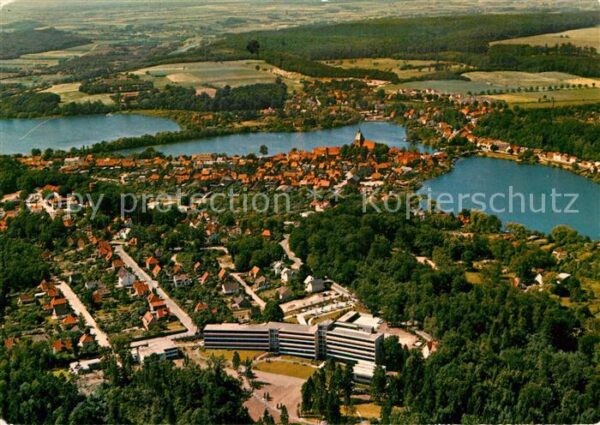 Moelln Lauenburg Fliegeraufnahme