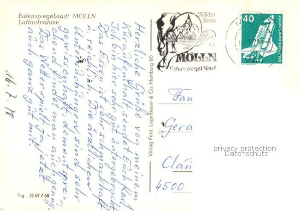 Moelln Lauenburg Fliegeraufnahme – Bild 2