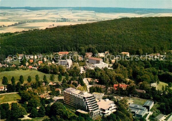Bad Gandersheim Fliegeraufnahme Kurklinik