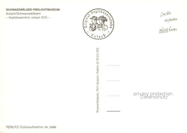 Gutach Schwarzwald Vogtsbauernhof – Bild 2