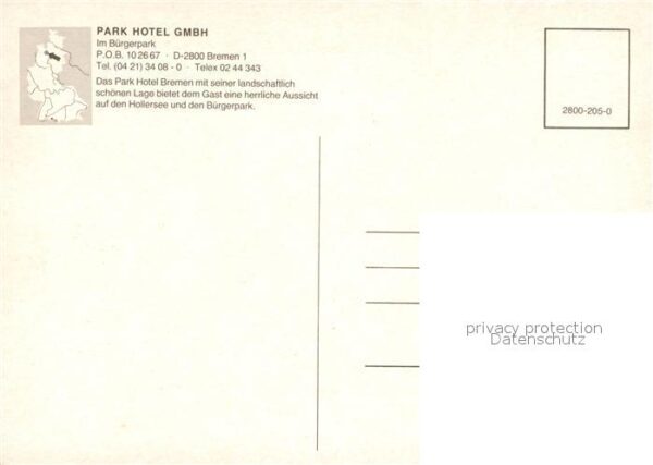 Bremen Fliegeraufnahme Park Hotel GmbH – Bild 2