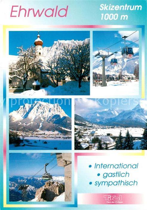 Ehrwald Tirol Skizentrum  Luftseilbahn