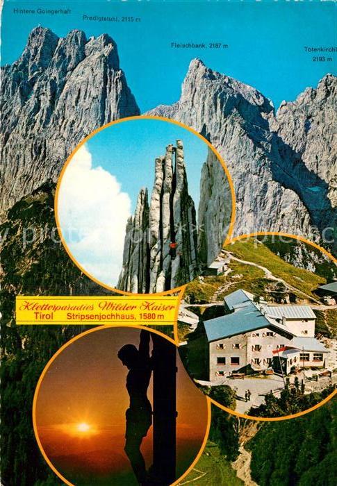 Wilder Kaiser Stripsenjochhaus Fleischbank Predigtstu