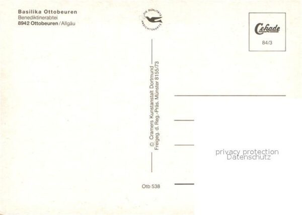 Ottobeuren Basilika Fliegeraufnahme – Bild 2