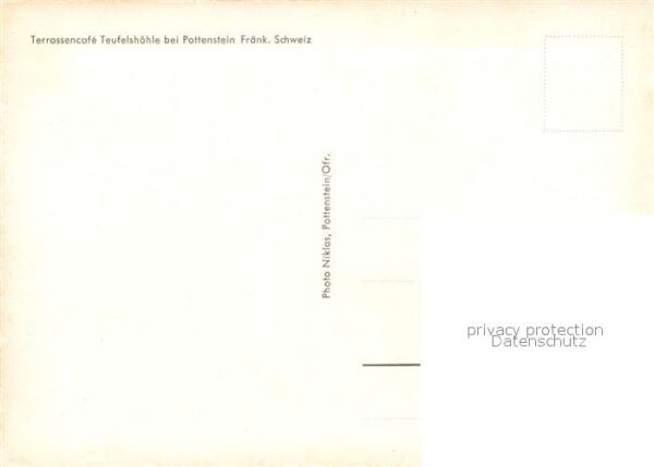 Pottenstein Oberfranken Terrassencafe Teufelshöhle – Bild 2