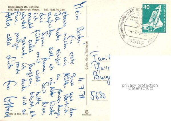 Bad Bertrich Sanatorium Dr Schiche – Bild 2