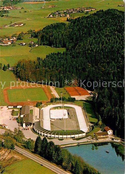 Inzell Eisstadion mit Sportplatz und Tennisanl