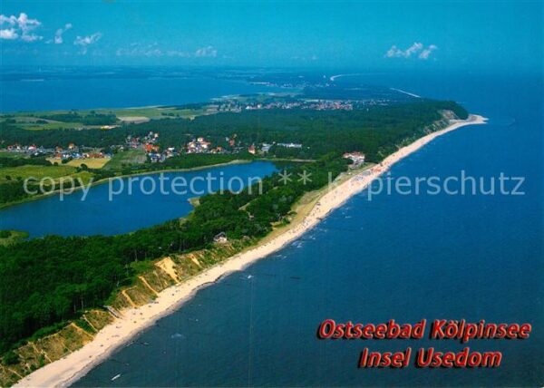 Koelpinsee Usedom Fliegeraufnahme