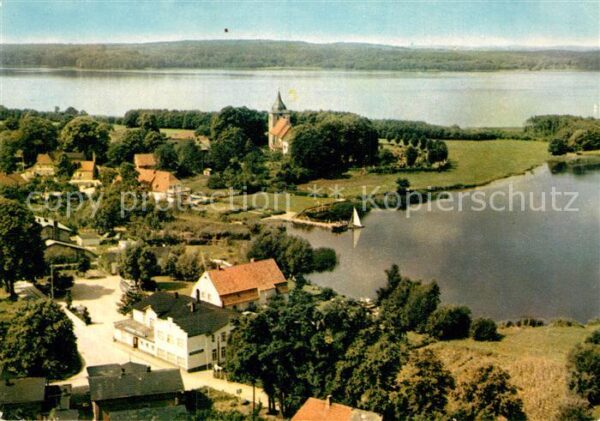 Bosau am Gr Plöner See Fliegeraufnahme