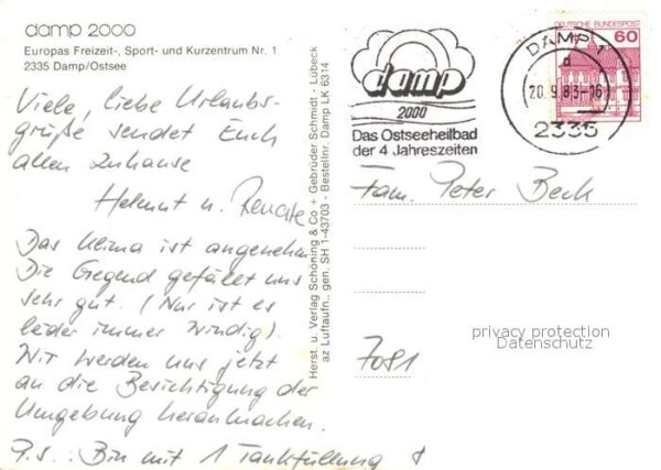 Damp Sport und Kurzentrum Fliegeraufnahme – Bild 2