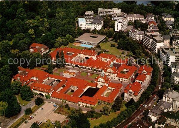 Bad Nauheim Sprudelhof Fliegeraufnahme