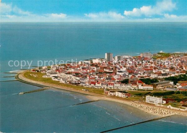 Norderney Nordseebad Fliegeraufnahme
