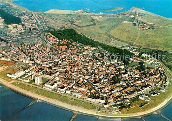 Norderney Nordseebad Fliegeraufnahme