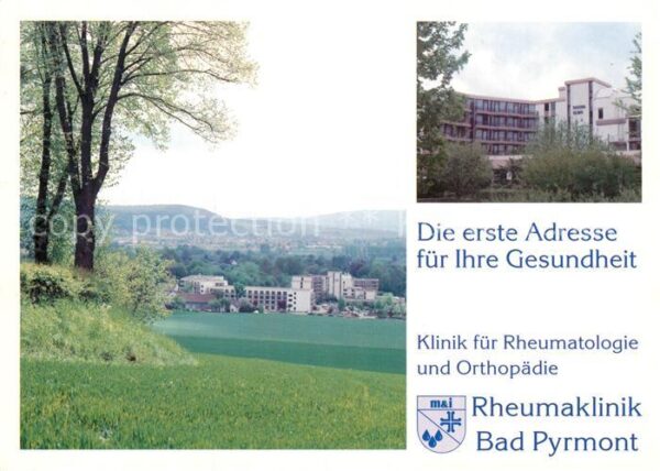 Bad Pyrmont Klinik für Rheumatologie und Orthopädie