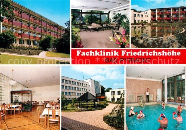 Bad Pyrmont Fachklinik Friedrichshöhe Speisesaal Fo