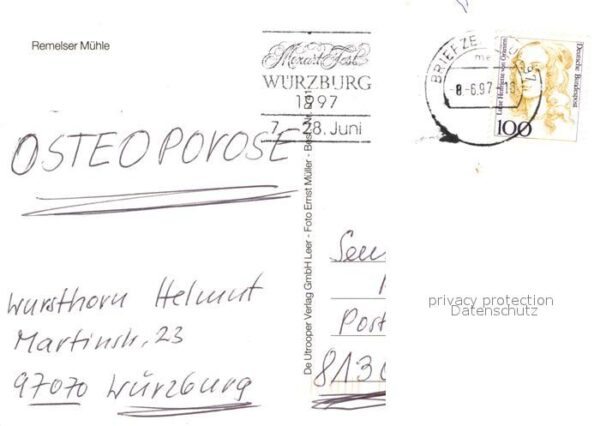Wuerzburg Remeiser Mühle – Bild 2