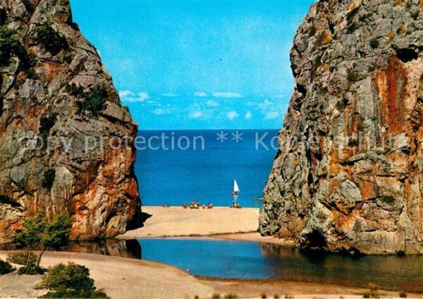 Mallorca Desebocadura y playa del Torrente de Pa