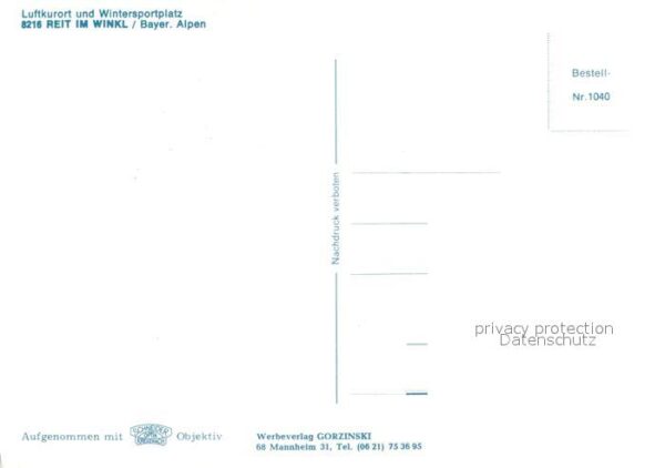 Reit Winkl Panorama Ortsmotive – Bild 2