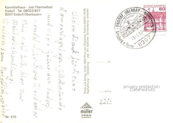 Endorf Bad Kurmittelhaus Jod Thermalbad Wendelstei – Bild 2