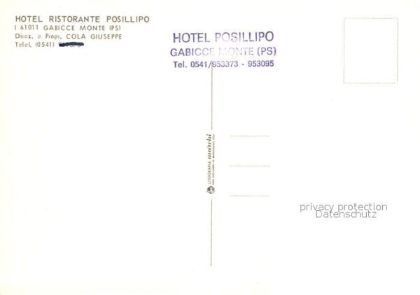 Gabicce Mare Hotel Ristorante Posillipo – Bild 2
