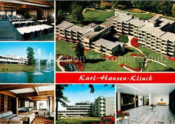 Bad Lippspringe Karl Hansen Klinik Fliegeraufnahme Spei