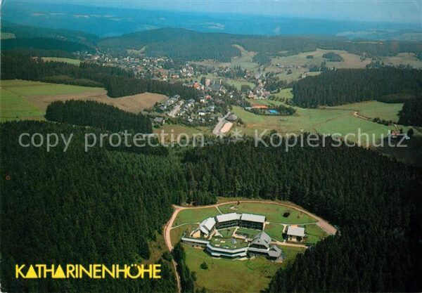 Schoenwald Schwarzwald Rehaklinik Katharinenhöhe Fliegeraufnah