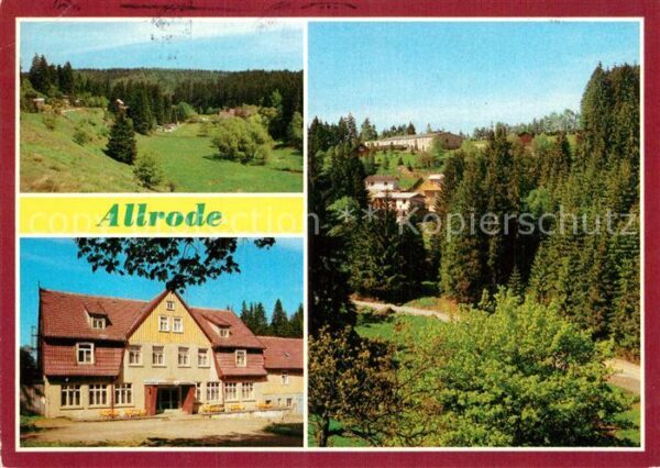 Allrode Bungalowsiedlung Betriebsferienheim Lup