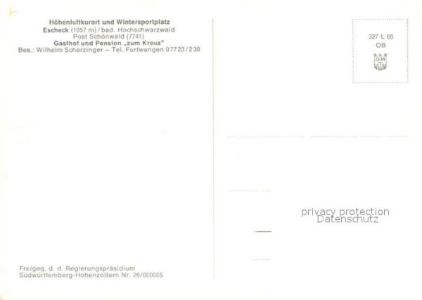 Escheck Gasthof Pension zum Kreuz Fliegeraufnah – Bild 2