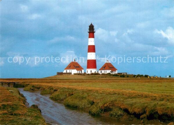 Eiderstedt Westerhever Leuchtturm