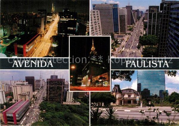 São Paulo Avenida Paulista Varias vistas