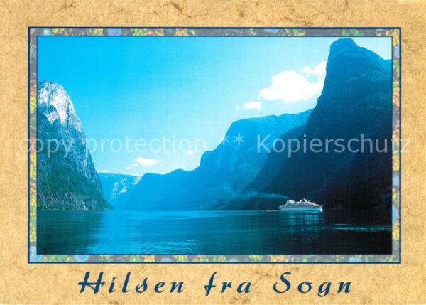 Norge Norwegen Sogn