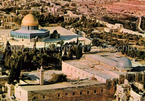 Jerusalem Yerushalayim Temple Area from the Air