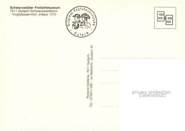 Gutach Schwarzwald Freilichtmuseum Vogtsbauernhof Hippense – Bild 2