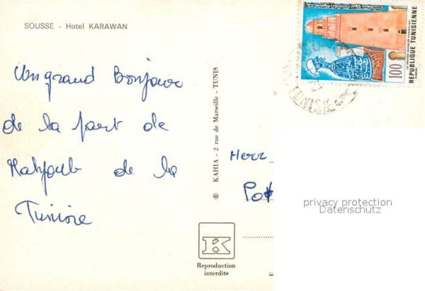 SOUSSE  Tunesie Hotel Karawan Strand – Bild 2