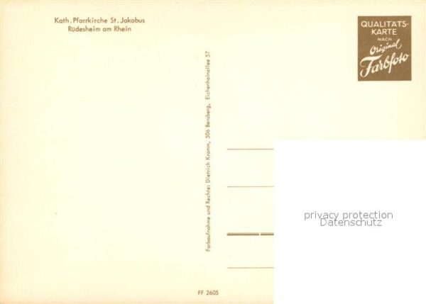 Ruedesheim Rhein Katholische Pfarrkirche St. Jakobus – Bild 2