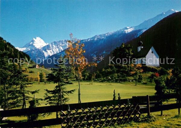 Gaschurn Vorarlberg Kapelle Maria Schnee Vallüla