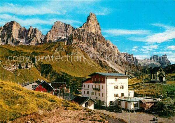 Passo Rolle Dolomiti Albergo Chiesetta Cimon della