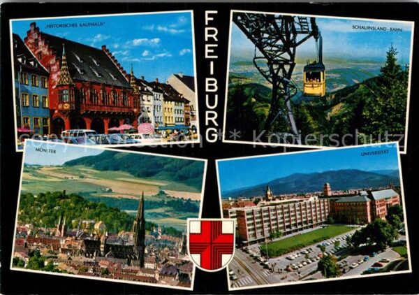 Freiburg Breisgau Historisches Kaufhaus Schauinsland-Seil