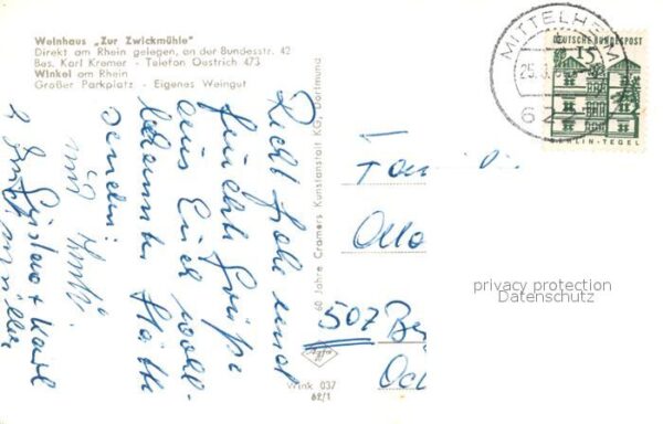 Winkel Oestrich-Winkel Weinhaus Zur Zwickmühle – Bild 2