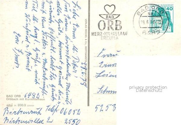 Bad Orb Orbbach mit Kurmittelhaus – Bild 2