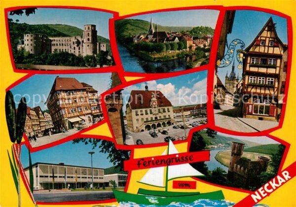 Heidelberg Neckar Neckargemünd Bad Wimpfen Mosbach Eberba