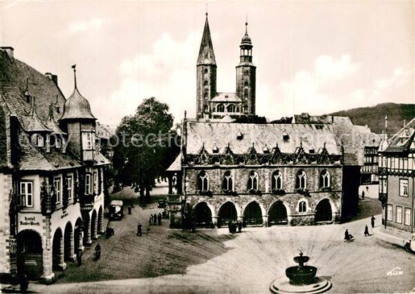 Goslar Marktplatz Kaiserworth