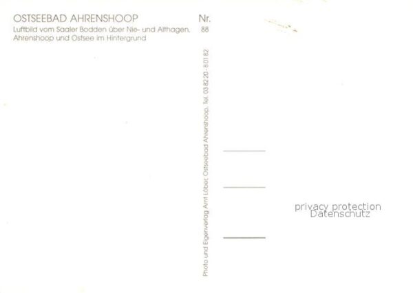 Ahrenshoop Ostseebad Fliegeraufnahme – Bild 2