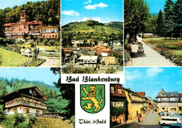 Bad Blankenburg FDGB Heim Am Goldbeg Burgruine Greifens