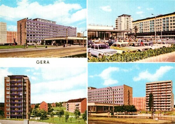Gera Interhotel Gera Platz der Republik Bieb