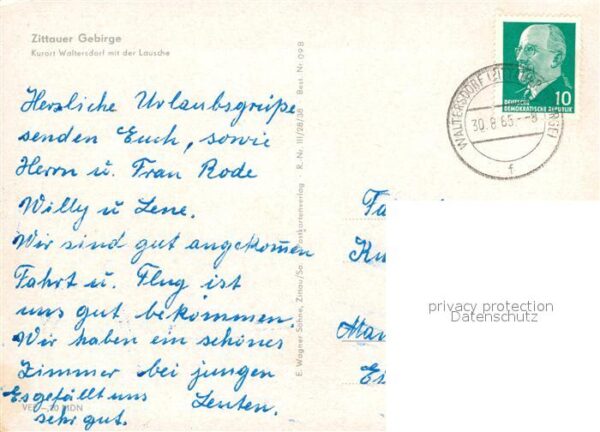 Waltersdorf Zittau Panorama mit der Lausche – Bild 2