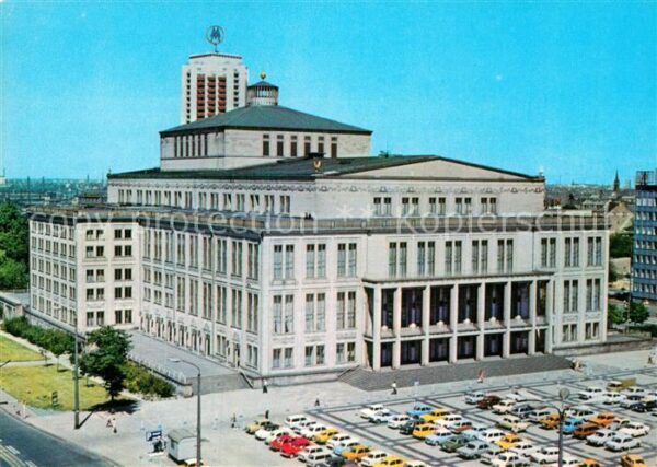 Leipzig Opernhaus am Karl Marx Platz