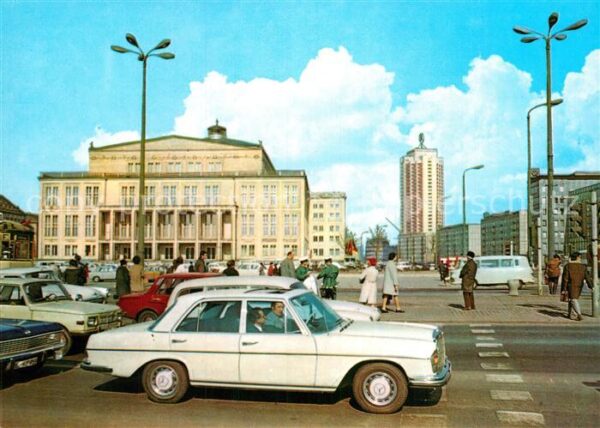 Leipzig Opernhaus am Karl Marx Platz